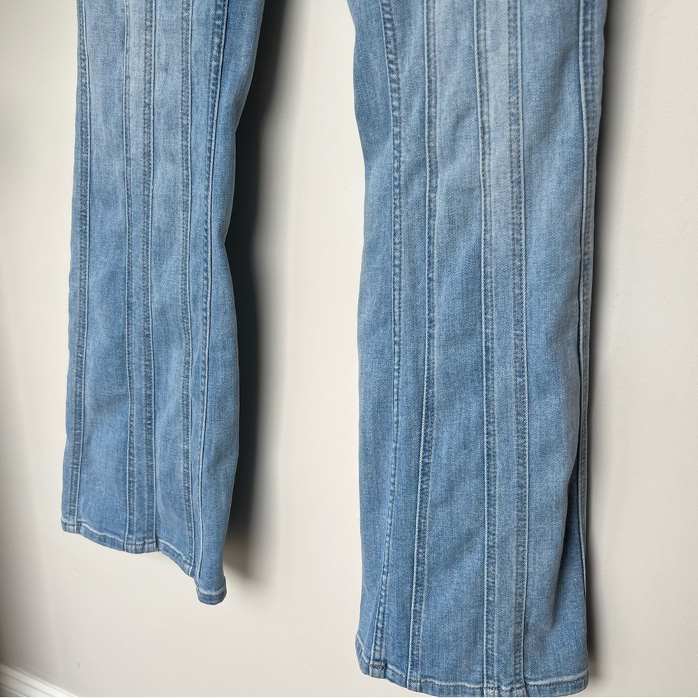Free People Women's So Many Seams Flare Jeans - size 27 - Picture 9 of 11